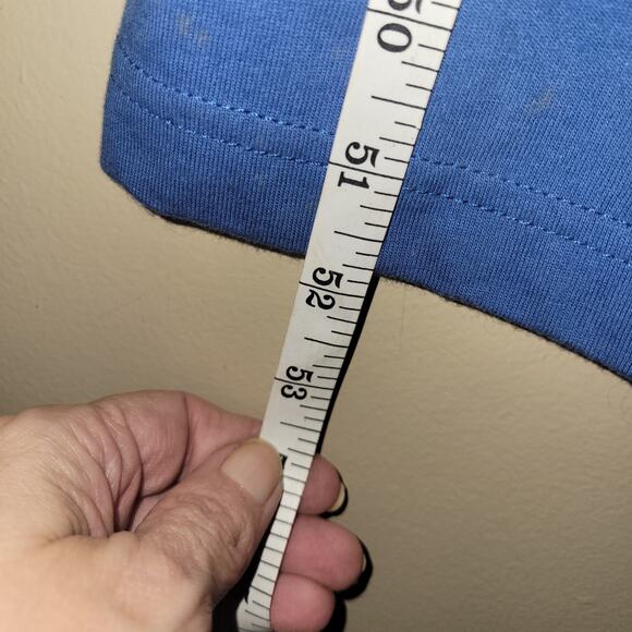 Vintage National Wildlife Blue Bird Colonial Blue Shift Dress XL Pockets Cotton - Picture 4 of 9